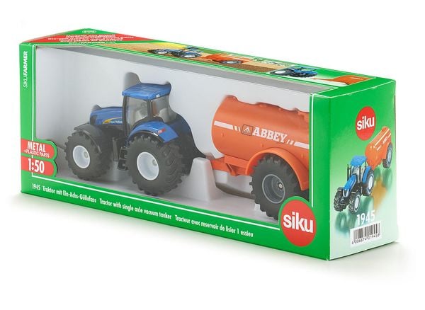 Produktbild: Siku 1945 Traktor mit Ein-Achs-G&uuml;llefass