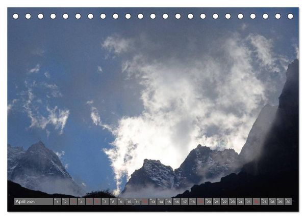 Produktbild: Himalaya (Tischkalender 2026 DIN A5 quer), CALVENDO Monatskalender