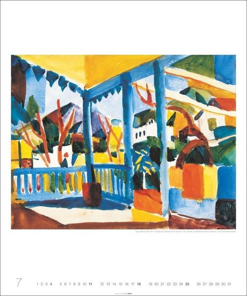 Produktbild: August Macke Edition Kalender 2027