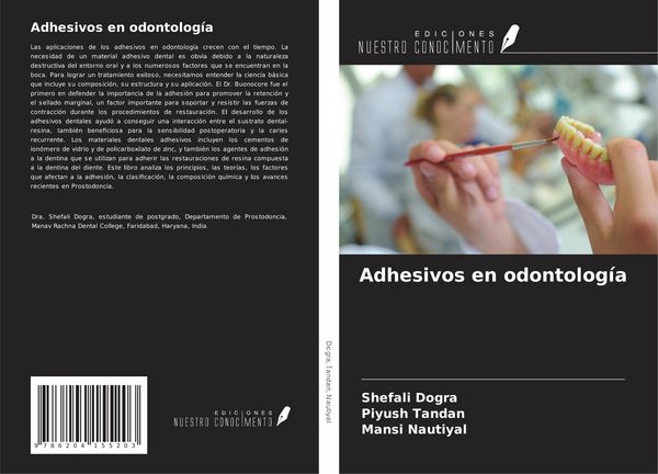 Produktbild: Adhesivos en odontolog&iacute;a