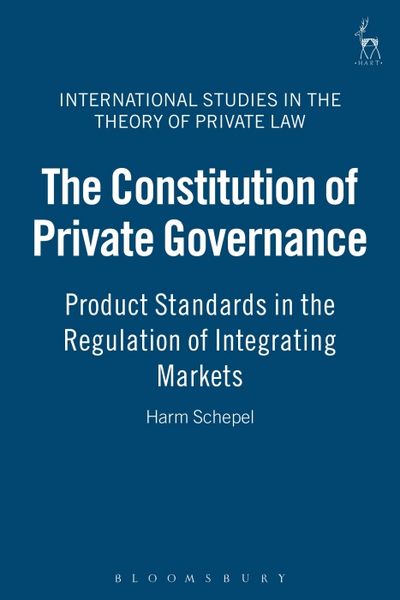 Produktbild: The Constitution of Private Governance