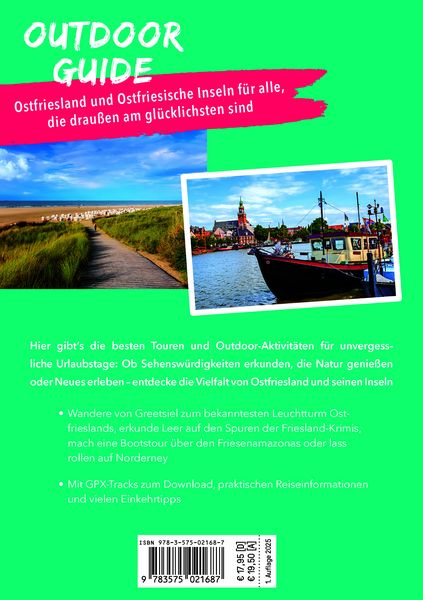 Produktbild: MARCO POLO OUTDOOR GUIDE Reisef&uuml;hrer Ostfriesland & Ostfriesische Inseln