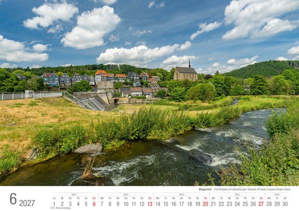 Produktbild: Wuppertal 2027 Bildkalender A3 Spiralbindung