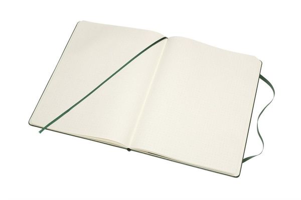 Produktbild: Moleskine Notizbuch XL, Punktraster, Myrtengr&uuml;n