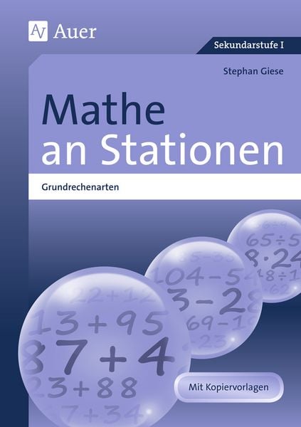 Produktbild: Mathe an Stationen Spezial Grundrechenarten 5-6