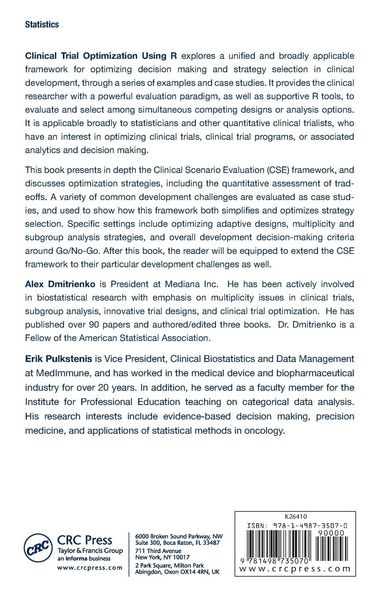 Produktbild: Clinical Trial Optimization Using R