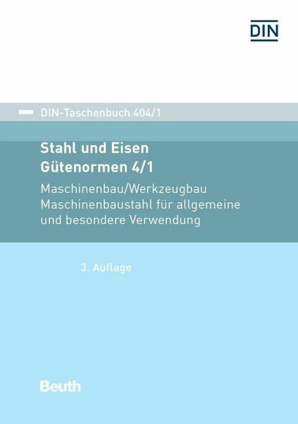 Produktbild: DIN-Taschenbuch 404/1