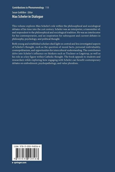 Produktbild: Max Scheler in Dialogue