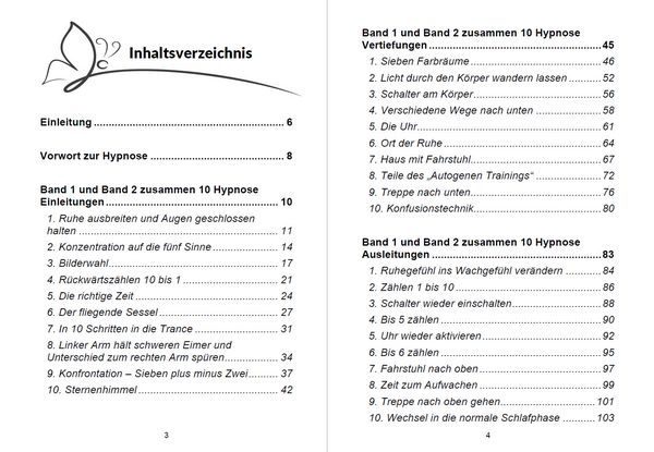 Produktbild: Hypnosetexte zum Vorlesen und selber Zusammenstellen 1+2