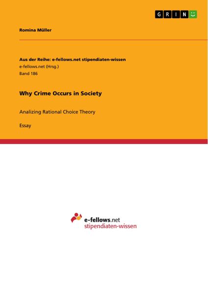 Produktbild: Why Crime Occurs in Society