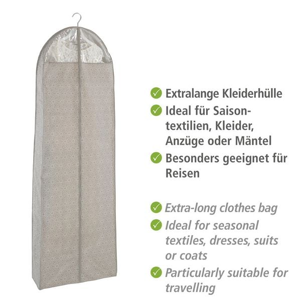 Produktbild: Kleidersack Balance 180 x 60 cm, 2er Set, atmungsaktiv