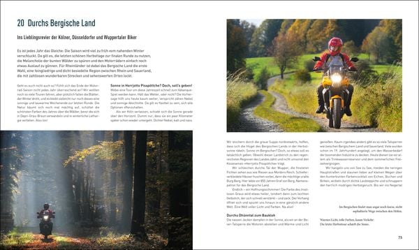 Produktbild: Die sch&ouml;nsten Motorradtouren in Deutschland