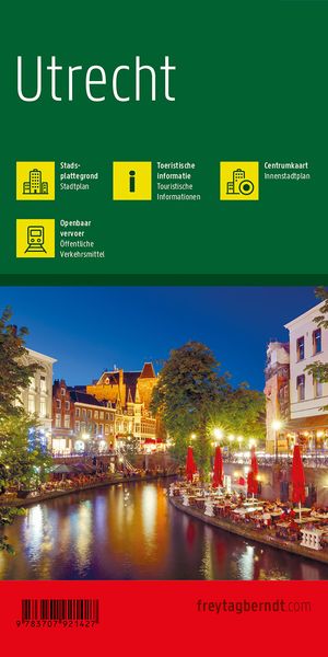 Produktbild: Utrecht, Stadtplan 1:20.000, freytag & berndt