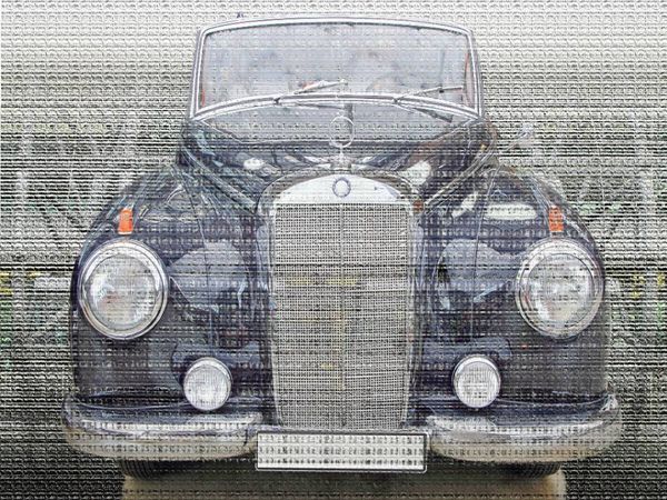 Produktbild: CALVENDO Puzzle Mercedes Benz 300 Cabriolet | 1000 Teile Lege-Gr&ouml;&szlig;e 64x48cm Foto-Puzzle f&uuml;r gl&uuml;ckliche Stunden