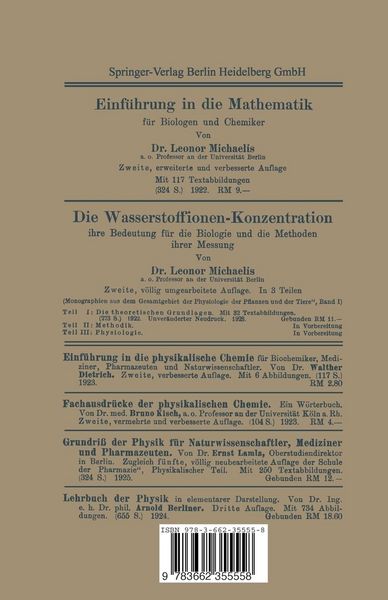 Produktbild: Praktikum der Physikalischen Chemie insbesondere der Kolloidchemie f&uuml;r Mediziner und Biologen