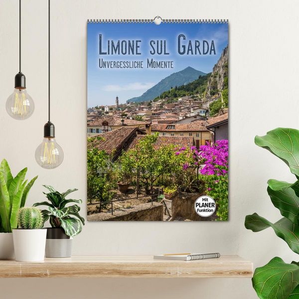 Produktbild: LIMONE SUL GARDA Unvergessliche Momente (Wandkalender 2026 DIN A2 hoch), CALVENDO Monatskalender