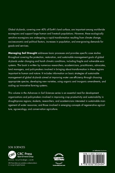Produktbild: Managing Soil Drought