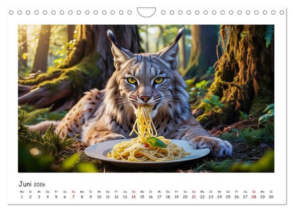 Produktbild: Mahlzeit... Wie wir Sie selten sehen! (Wandkalender 2026 DIN A4 quer), CALVENDO Monatskalender
