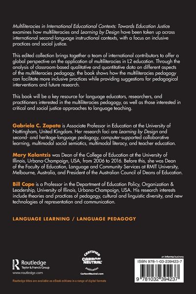 Produktbild: Multiliteracies in International Educational Contexts