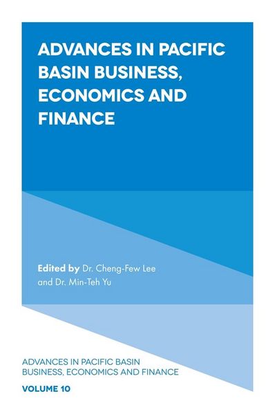 Produktbild: Advances in Pacific Basin Business, Economics and Finance