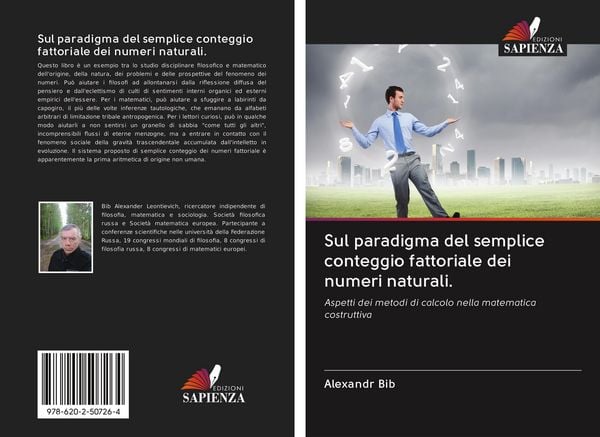 Produktbild: Sul paradigma del semplice conteggio fattoriale dei numeri naturali.