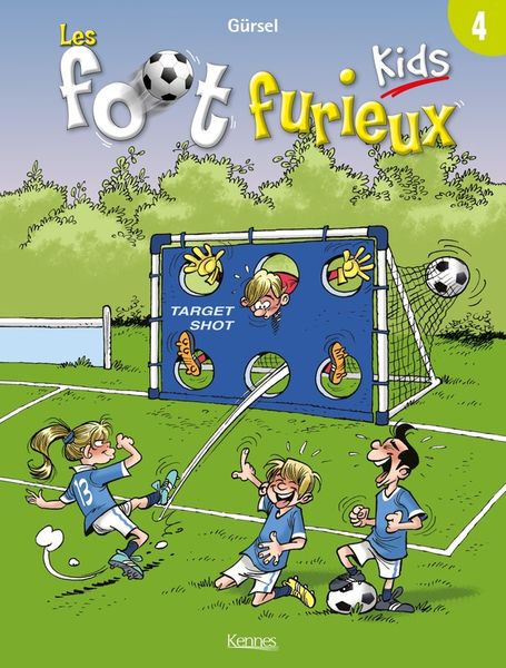 Produktbild: Les foot furieux kids. Tome 4