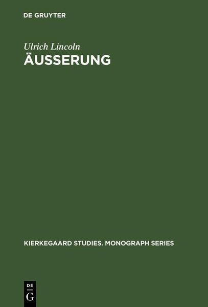 Produktbild: &Auml;u&szlig;erung