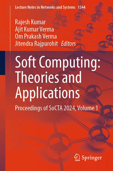 Produktbild: Soft Computing: Theories and Applications