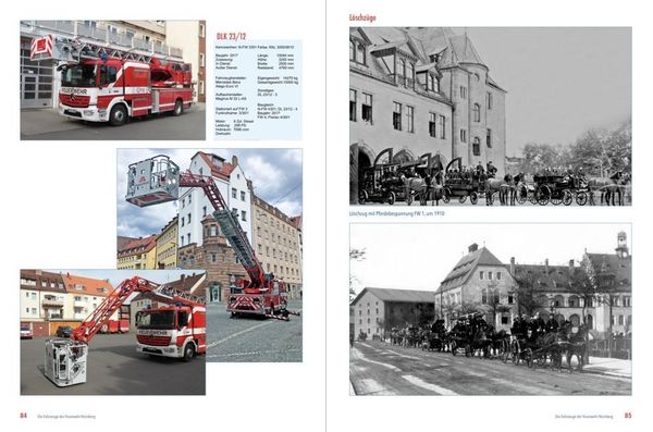 Produktbild: Die Fahrzeuge der Feuerwehr N&uuml;rnberg