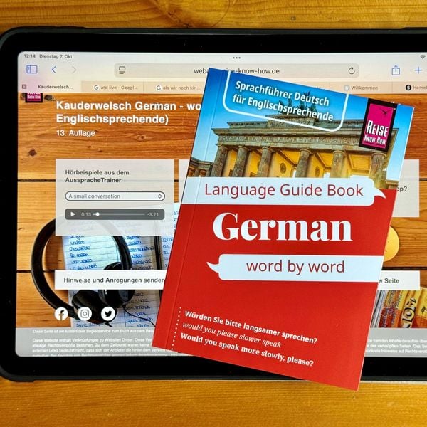 Produktbild: Reise Know-How Language Guide Book German - word by word