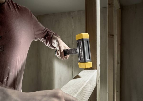 Produktbild: Halder SUPERCRAFT 3380.045 Schonhammer ergonomischer Griff, mittelhart 1000g 310mm 1St.