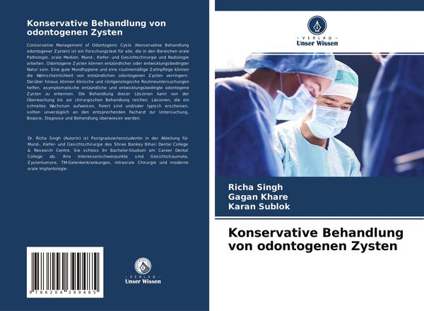 Produktbild: Konservative Behandlung von odontogenen Zysten