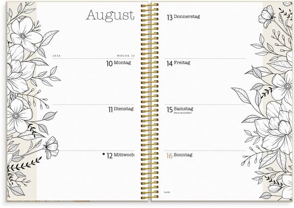 Produktbild: Life planner Bloom 26/27