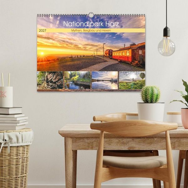 Produktbild: Nationalpark Harz - Mythen, Bergbau und Hexen (Wandkalender 2027 DIN A3 quer), CALVENDO Monatskalender