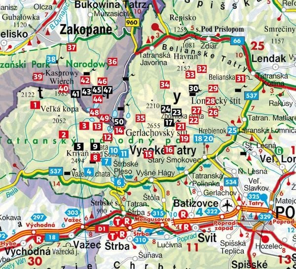 Produktbild: ROTHER Wanderf&uuml;hrer Hohe Tatra