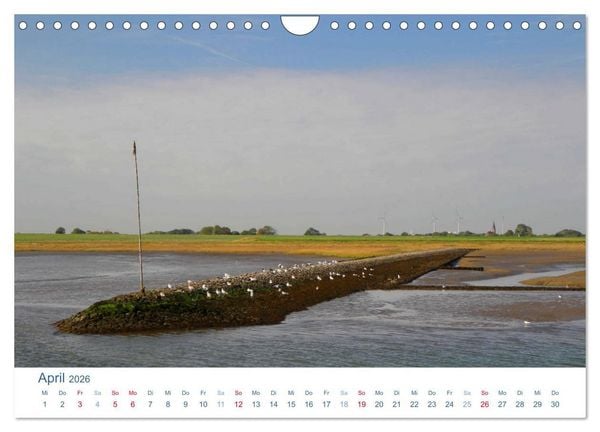Produktbild: Butjadingen 2026. Impressionen zwischen Jade und Weser (Wandkalender 2026 DIN A4 quer), CALVENDO Monatskalender