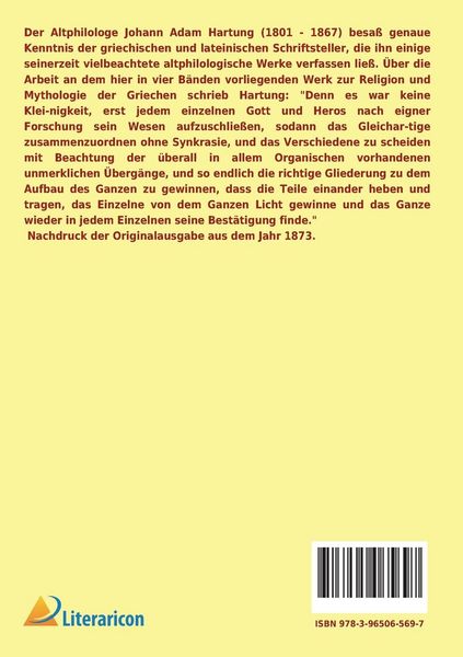 Produktbild: Die Religion und Mythologie der Griechen