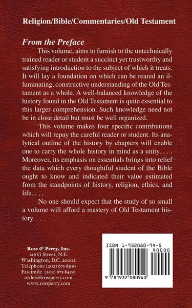 Produktbild: Old Testament History