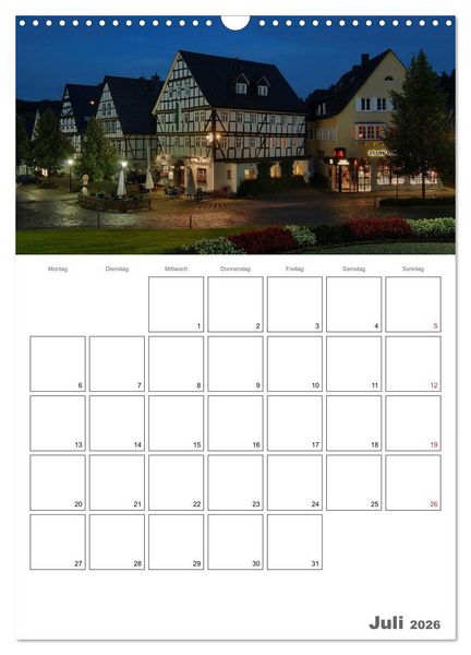 Produktbild: Das Siegerland (Wandkalender 2026 DIN A3 hoch), CALVENDO Monatskalender