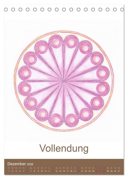 Produktbild: Atlantisheilsymbole (Tischkalender 2026 DIN A5 hoch), CALVENDO Monatskalender