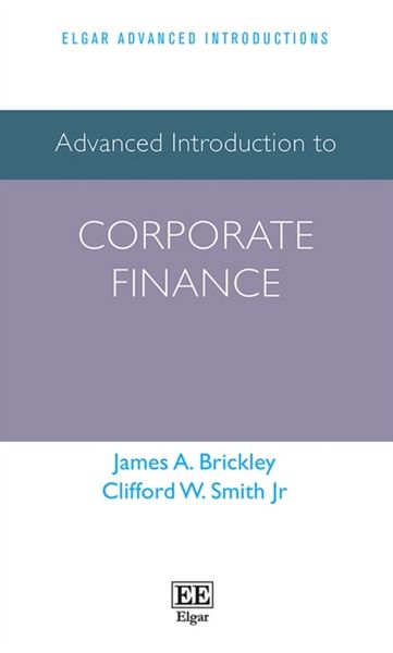 Produktbild: Advanced Introduction to Corporate Finance