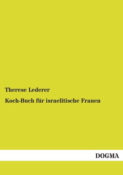 Produktbild: Koch-Buch f&uuml;r israelitische Frauen