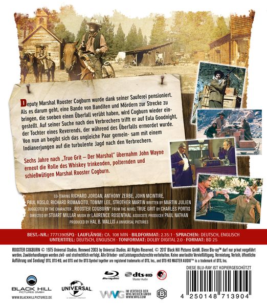 Produktbild: Rooster Cogburn - Mit Dynamit und frommen Spr&uuml;chen