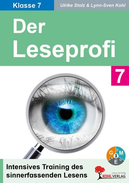 Produktbild: Der Leseprofi - Fit durch Lesetraining / Klasse 7