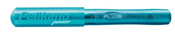 Produktbild: Pelikan Schreiblernf&uuml;llhalter Pelikano Junior, T&uuml;rkis, Feder L, f&uuml;r Linksh&auml;nder