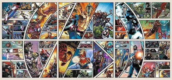 Produktbild: UFT Puzzle 9000 - Marvel - Across the Comic Universe