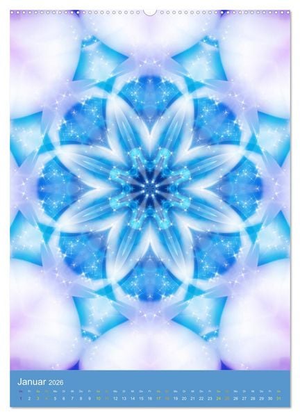 Produktbild: Lichtvolle Mandalas (Wandkalender 2026 DIN A2 hoch), CALVENDO Monatskalender