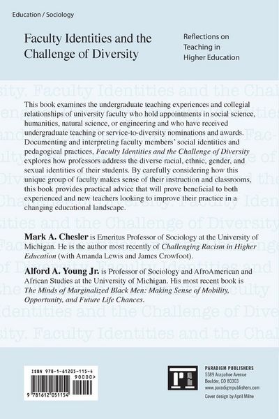 Produktbild: Faculty Identities and the Challenge of Diversity