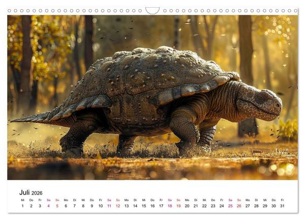 Produktbild: Reise in die Urzeit (Wandkalender 2026 DIN A3 quer), CALVENDO Monatskalender