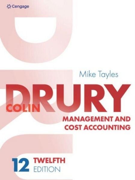 Produktbild: Management and Cost Accounting